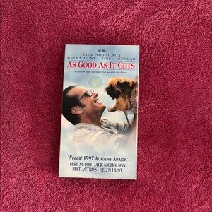As Good As It Gets VHS Tape